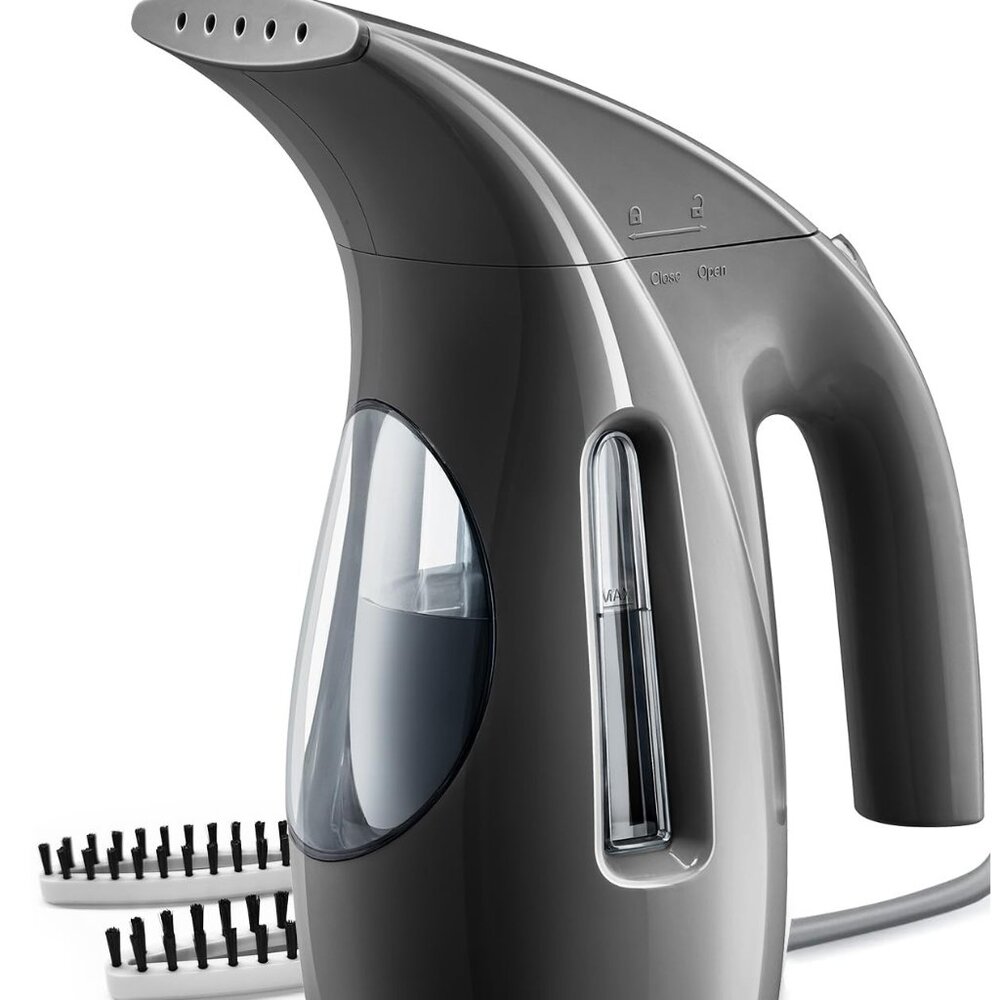 NEW HiLIFE Steamer for Clothes, Portable Handheld Design, Black